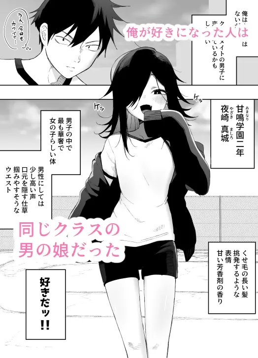 男の娘でも愛してくれますか? サンプル画像 1枚目