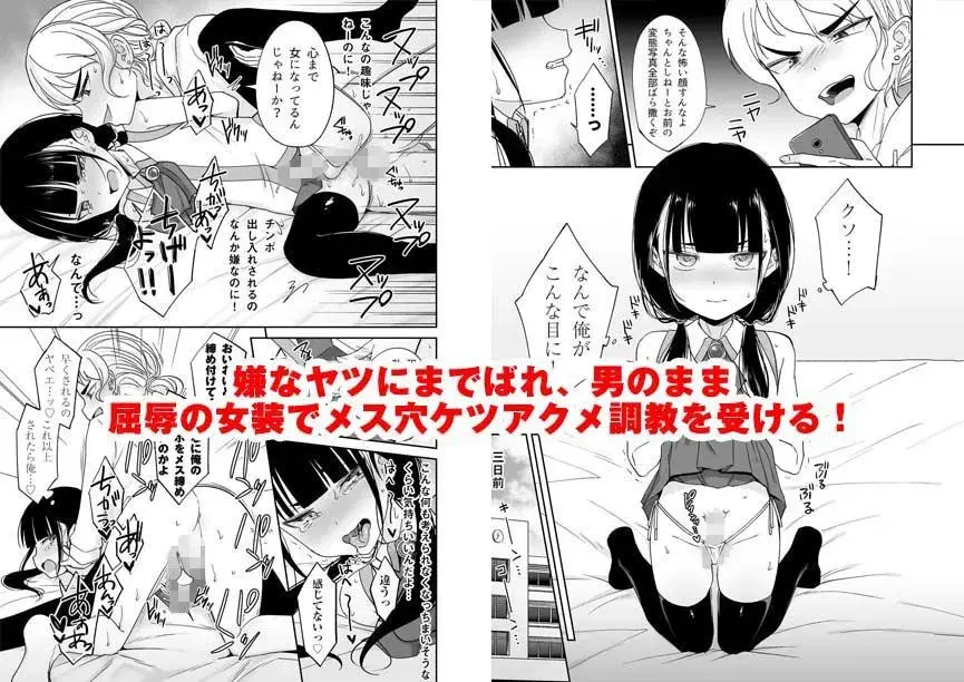 変態三馬鹿クラスメイトが 日替わりTSな俺のカラダを まろびあそぶ! サンプル画像 3枚目