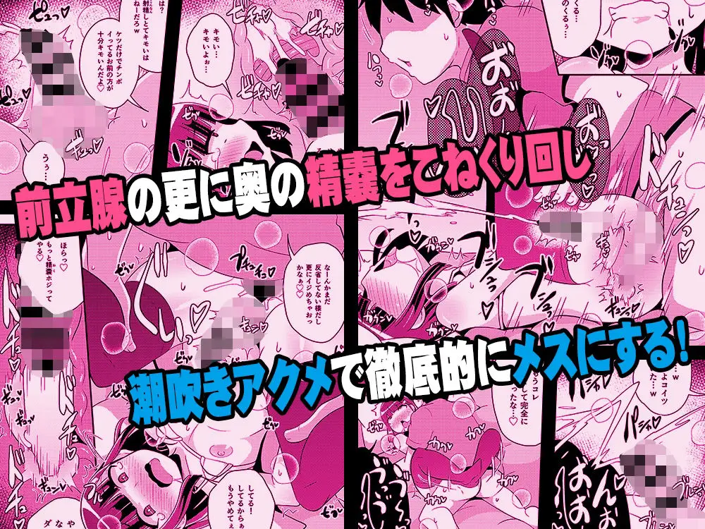 ナマイキ弟の精嚢をこねくり回してメス♂にする本 サンプル画像 5枚目