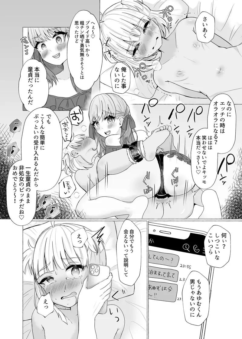 メス堕ち制裁〜浮気した彼をメスにするまで〜 サンプル画像 6枚目