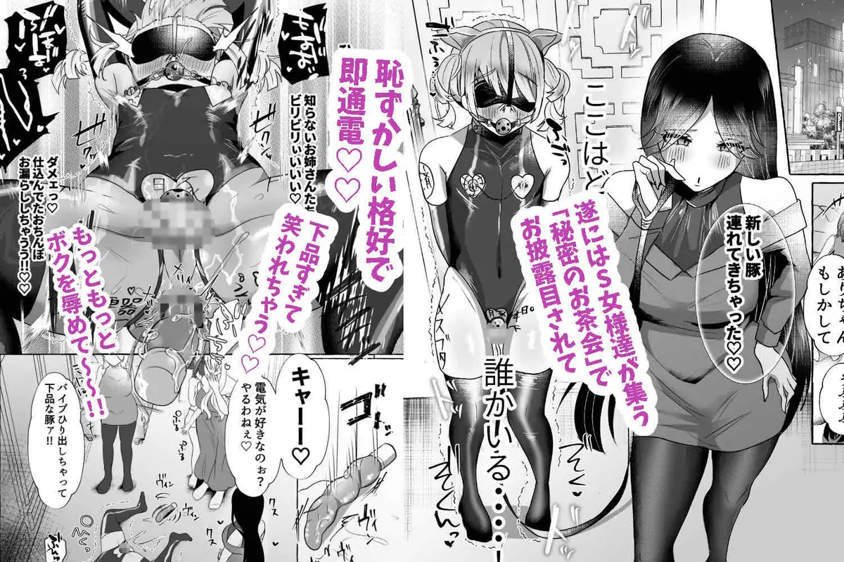 しおん100%♀ 可愛いボクが無様メス豚奴●にされるまでの記録 サンプル画像 5枚目