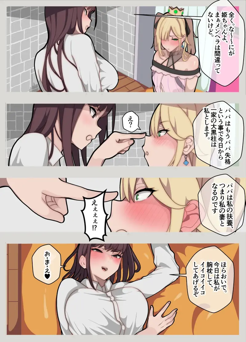 姫ちゃんち〜パパは姫ちゃん、私は夫となりて〜(逆アナル) サンプル画像 6枚目