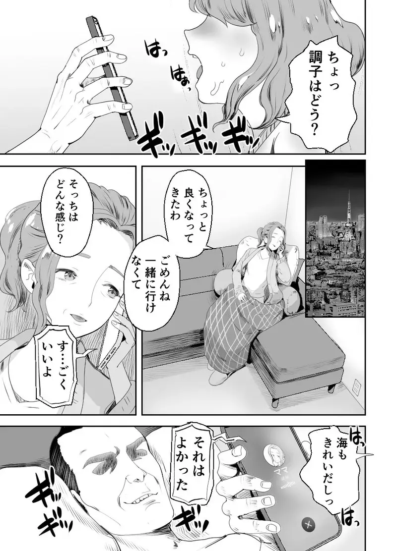 パパのオナホになれ2 ママに秘密の海外旅行 サンプル画像 6枚目