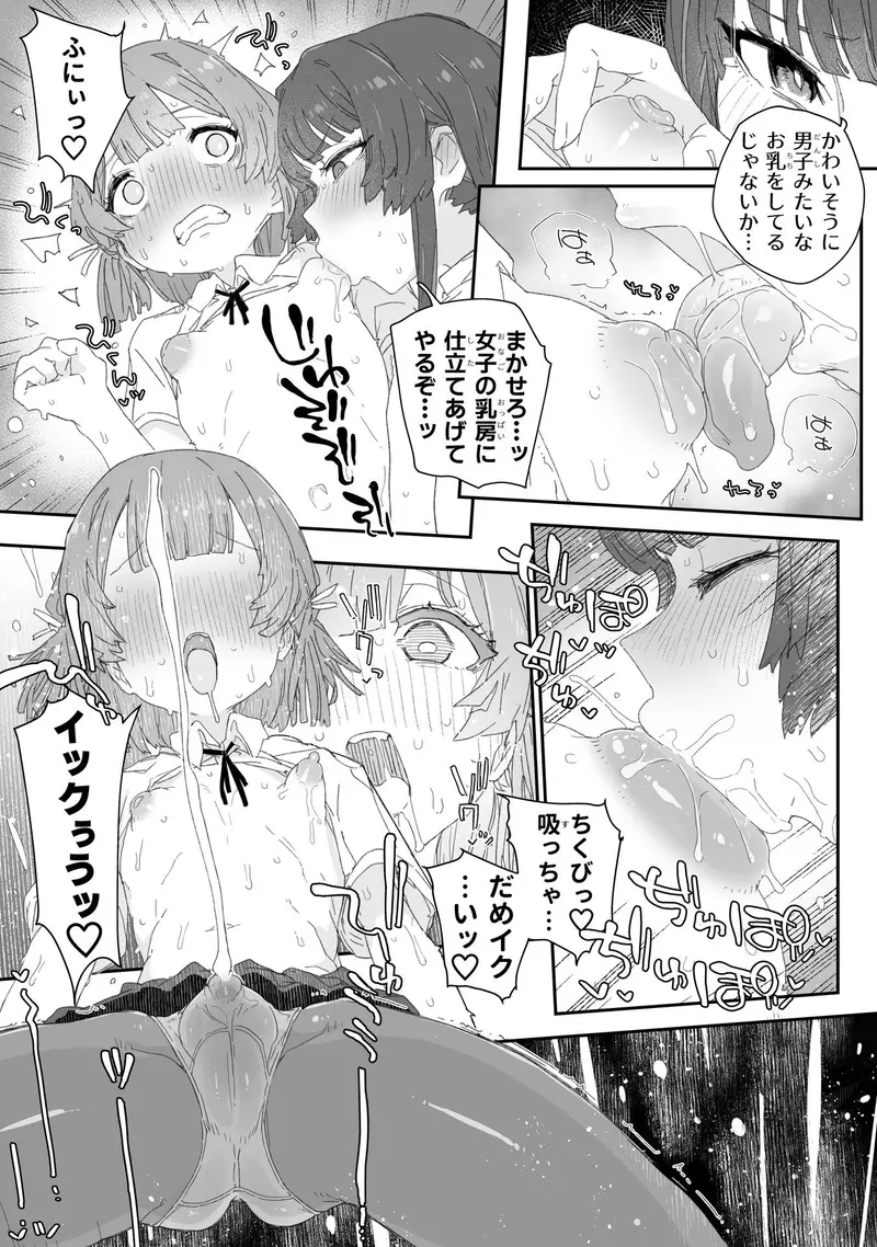 わたしの風紀を乱すんじゃない!!! 〜性欲つよつよふたなり風紀委員長が男の娘で乱れちゃったそのワケ〜 サンプル画像 6枚目