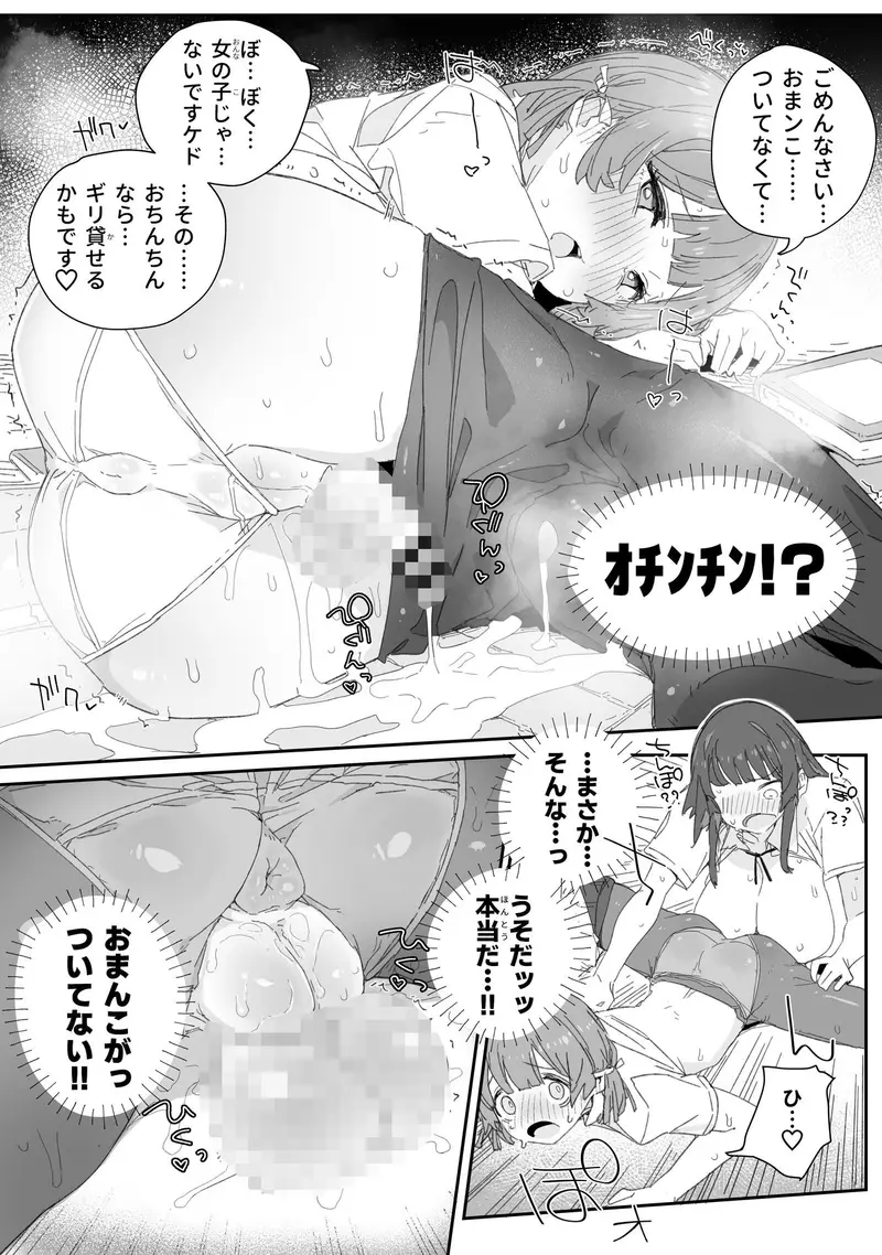 わたしの風紀を乱すんじゃない!!! 〜性欲つよつよふたなり風紀委員長が男の娘で乱れちゃったそのワケ〜 サンプル画像 8枚目