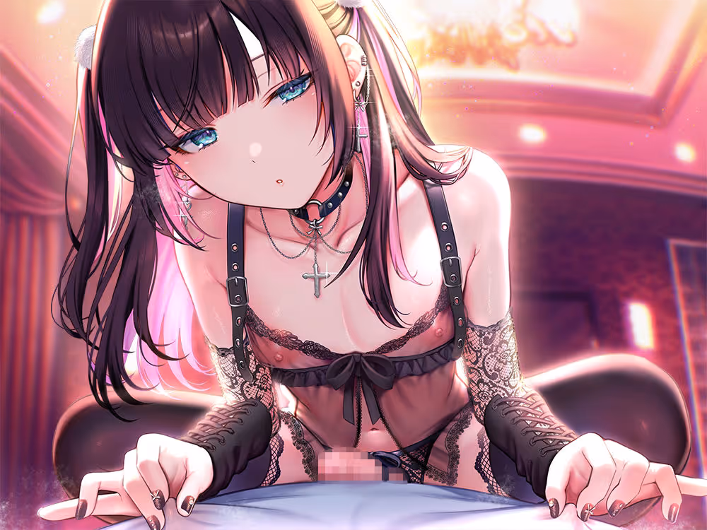 地雷系男の娘に教えてもらう乳首責め快楽〜ボクがこの世の楽園に連れて行ってあげる【ダウナー低音ボイス耳元囁き】 サンプル画像 2枚目