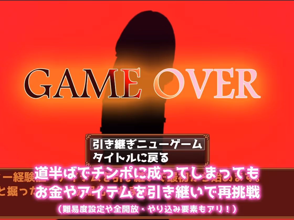 1分間アナルセックスしないとチンポに成るRPG 〜1 minute Anal Care〜 サンプル画像 6枚目