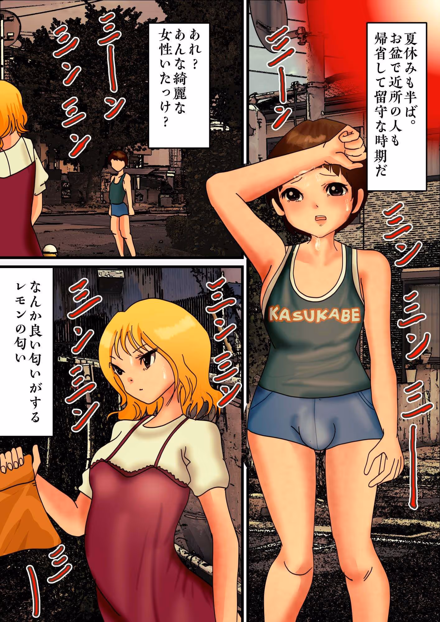 綺麗なお姉さんがゴミ捨て場に捨てたウィッグを拾って被ったら女装に目覚めた僕。 サンプル画像 1枚目