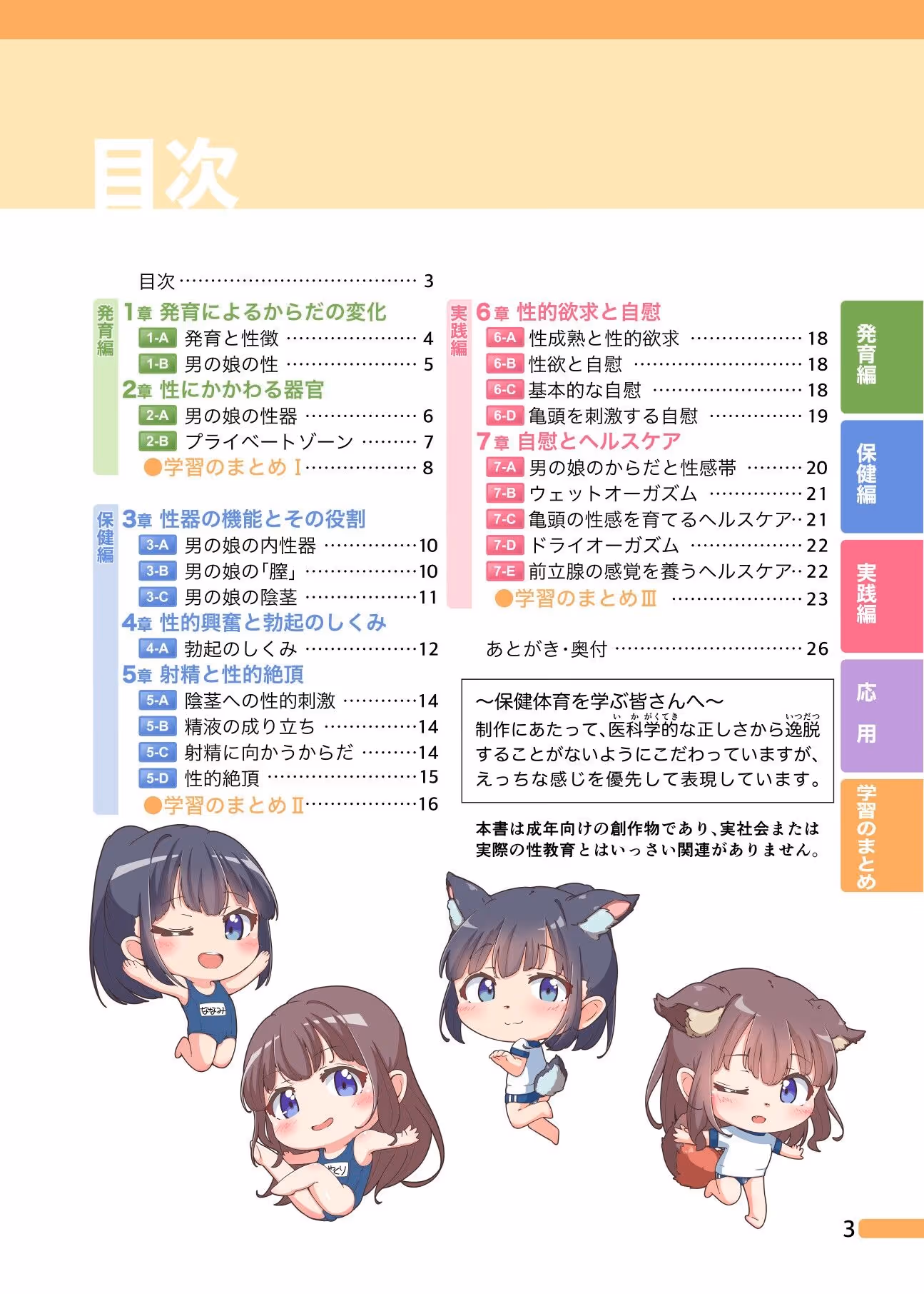 男の娘のための保健カラー資料集 サンプル画像 1枚目