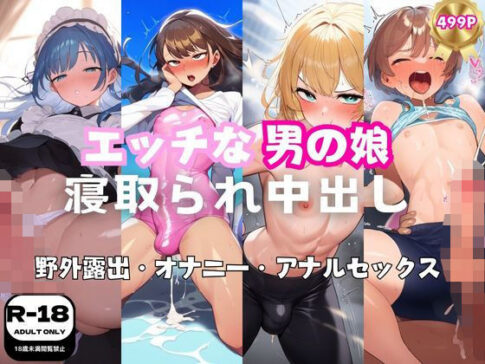 エッチな男の娘に寝取られ中出し 野外露出とアナルセックス499枚 [美女名鑑][d_414484][パッケージ画像]