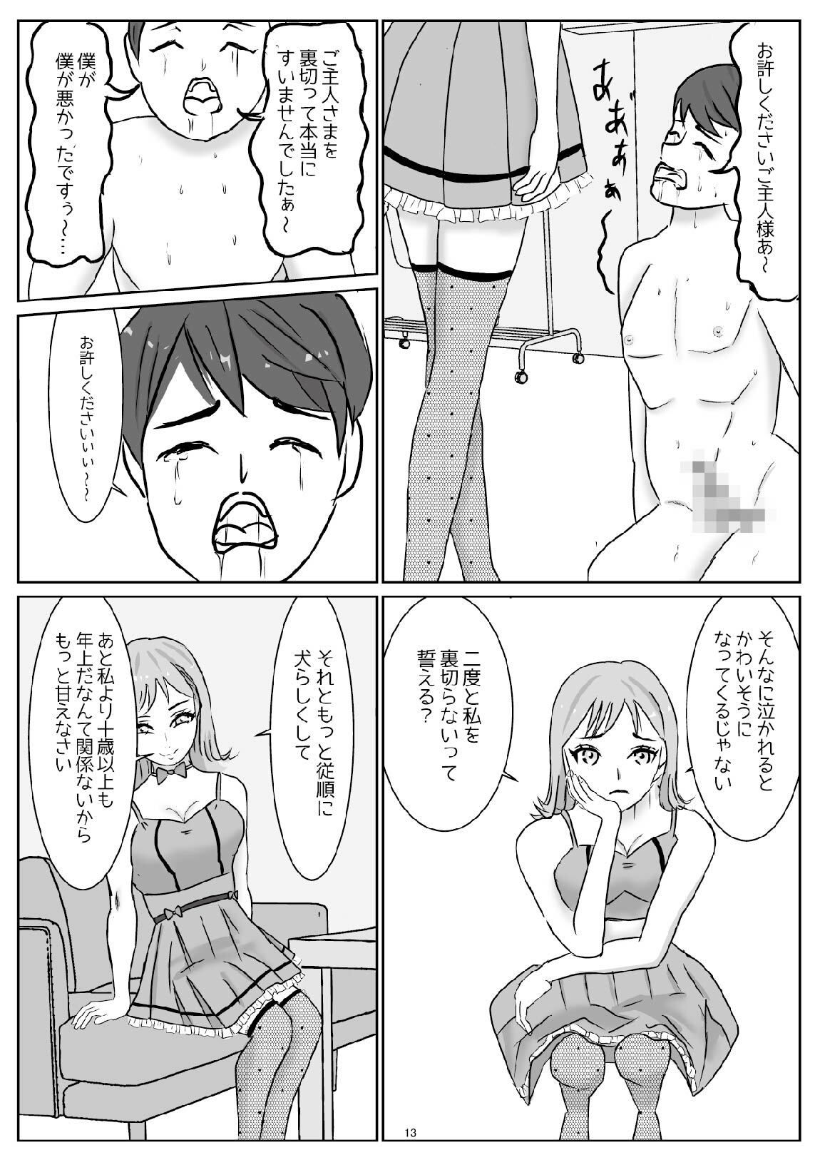 sm3000dy - アイドルのペットになり可愛がってもらう予定が、粗相をして本気で怒らせてしまった話(M男向け) (2)