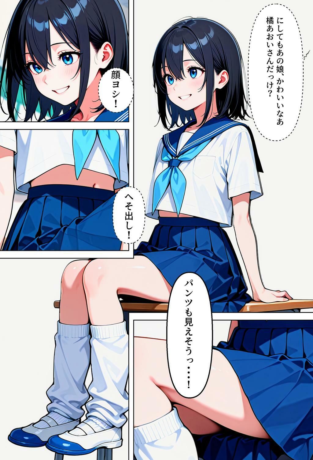 男の娘専門 るぅでぃ屋 - 転校先の女の子が男の娘で、ち♂ち♂でお仕置きされた話 (1)