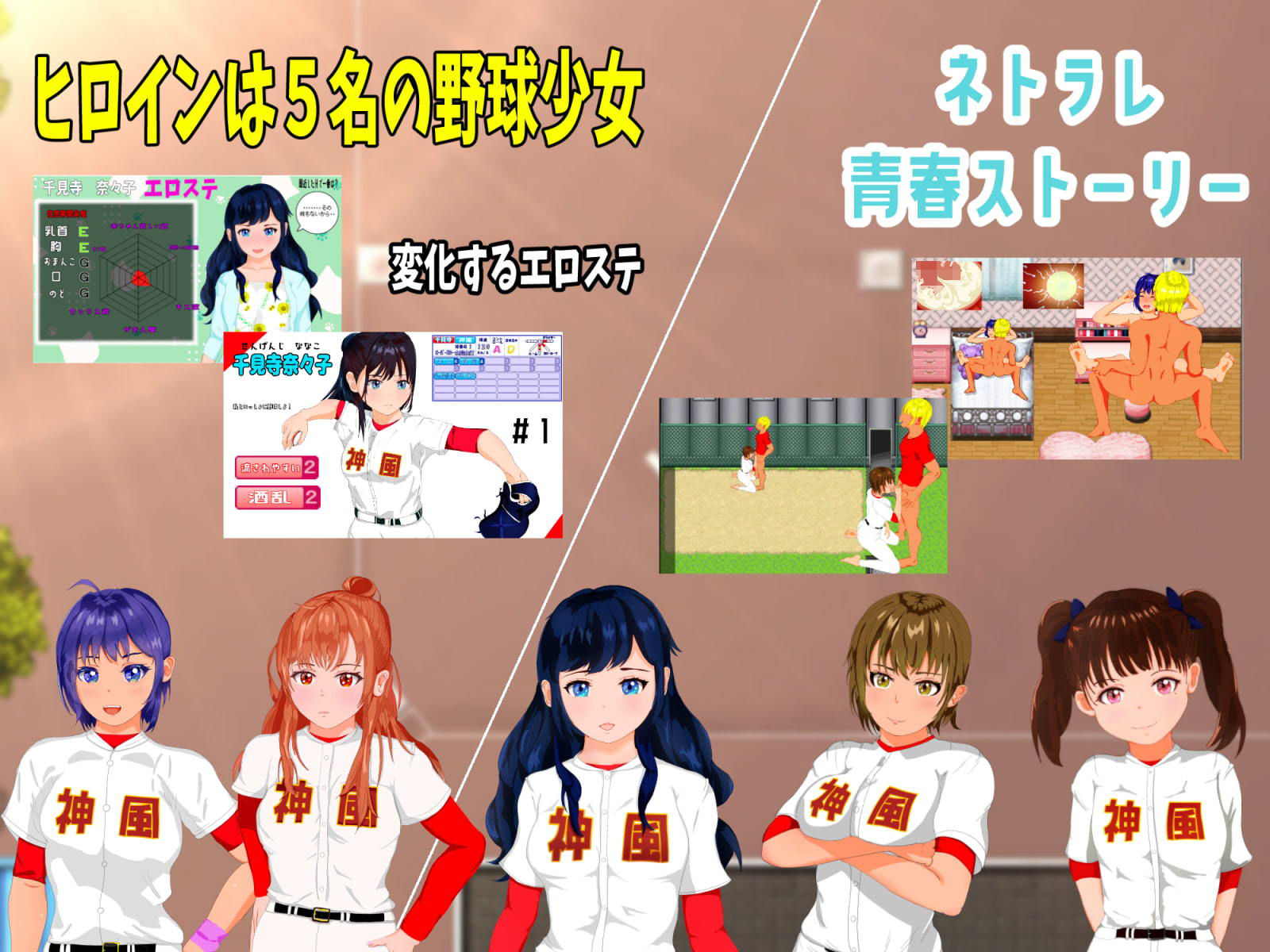 たぬきハウス - 寝取られ！神風ベースボール (1)